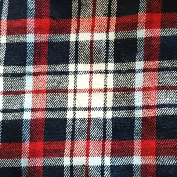 Tommy Hilfiger men's plaid flannel cotton/elastin classic fit button down medium - Picture 14 of 14